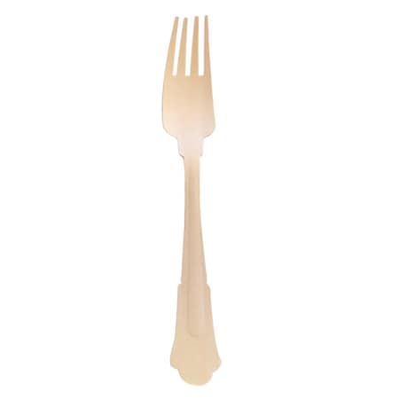 Packnwood 7.5 in. Elegant Wooden Fork 210WREN1